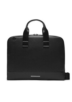 Calvin Klein Torba na laptopa Modern Bar Slim Laptop Bag Mono K50K511529 Czarny ze sklepu MODIVO w kategorii Torby na laptopa - zdjęcie 168670414