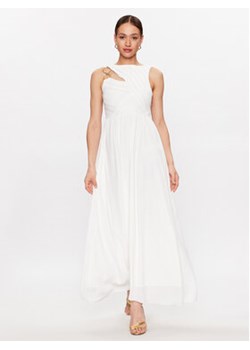 Rinascimento Sukienka wieczorowa CFC0018963002 Biały Regular Fit ze sklepu MODIVO w kategorii Sukienki - zdjęcie 168670541