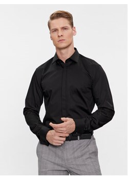 Hugo Koszula Kennew 50508549 Czarny Slim Fit ze sklepu MODIVO w kategorii Koszule męskie - zdjęcie 168671000