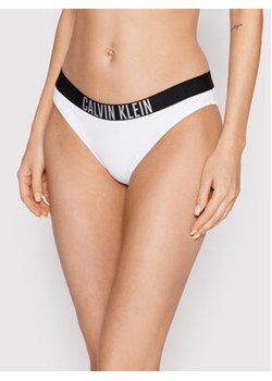 Calvin Klein Swimwear Dół od bikini Classic KW0KW01859 Biały ze sklepu MODIVO w kategorii Stroje kąpielowe - zdjęcie 168671474