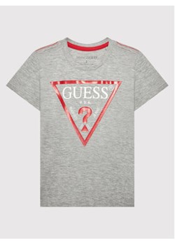 Guess T-Shirt N73I55 K8HM0 Szary Regular Fit ze sklepu MODIVO w kategorii T-shirty chłopięce - zdjęcie 168671652