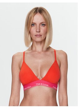 Calvin Klein Underwear Biustonosz braletka Light Lined 000QF7282E Czerwony ze sklepu MODIVO w kategorii Biustonosze - zdjęcie 168671751