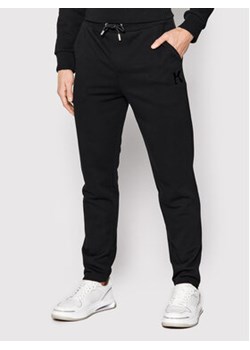 KARL LAGERFELD Spodnie dresowe 705894 500900 Czarny Regular Fit ze sklepu MODIVO w kategorii Spodnie męskie - zdjęcie 168671842