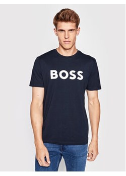 Boss T-Shirt Thinking 1 50481923 Granatowy Regular Fit ze sklepu MODIVO w kategorii T-shirty męskie - zdjęcie 168672192