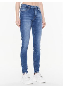 Pepe Jeans Jeansy Regent PL204171 Niebieski Skinny Fit ze sklepu MODIVO w kategorii Jeansy damskie - zdjęcie 168672294