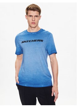 Skechers T-Shirt Breakers M02TS76 Niebieski Regular Fit ze sklepu MODIVO w kategorii T-shirty męskie - zdjęcie 168672322