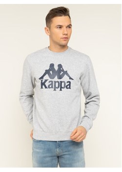 Kappa Bluza 703797 Szary Regular Fit ze sklepu MODIVO w kategorii Bluzy męskie - zdjęcie 168672770