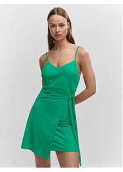 Mango Sukienka letnia Lari 57040297 Zielony Regular Fit ze sklepu MODIVO w kategorii Sukienki - zdjęcie 168673153