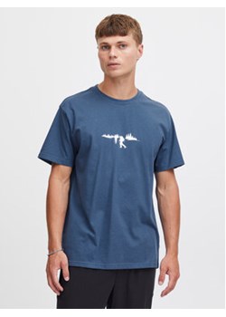 Solid T-Shirt 21108029 Niebieski Regular Fit ze sklepu MODIVO w kategorii T-shirty męskie - zdjęcie 168673234