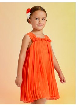 Abel & Lula Sukienka elegancka 5055 Pomarańczowy Relaxed Fit ze sklepu MODIVO w kategorii Sukienki dziewczęce - zdjęcie 168673391