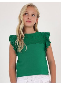 Mayoral Top 6060 Zielony ze sklepu MODIVO w kategorii Bluzki dziewczęce - zdjęcie 168673681