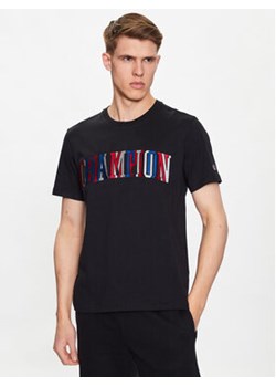 Champion T-Shirt 218512 Czarny Regular Fit ze sklepu MODIVO w kategorii T-shirty męskie - zdjęcie 168674202