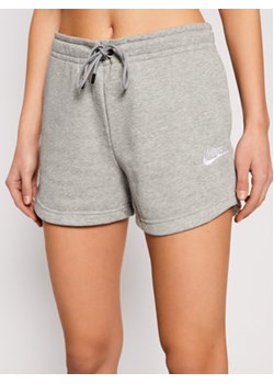Nike Szorty sportowe Sportswear Essential CJ2158 Szary Standard Fit ze sklepu MODIVO w kategorii Szorty - zdjęcie 168674343