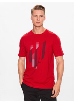 Boss T-Shirt 50499973 Czerwony Regular Fit ze sklepu MODIVO w kategorii T-shirty męskie - zdjęcie 168674451