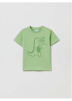 OVS T-Shirt 1759074 Zielony Regular Fit ze sklepu MODIVO w kategorii T-shirty chłopięce - zdjęcie 168674454