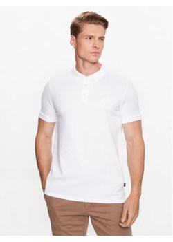 JOOP! Jeans Polo 30037520 Biały Modern Fit ze sklepu MODIVO w kategorii T-shirty męskie - zdjęcie 168674530