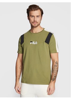 Fila T-Shirt Bormio FAM0175 Zielony Regular Fit ze sklepu MODIVO w kategorii T-shirty męskie - zdjęcie 168674601