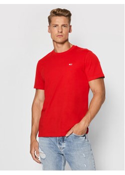 Tommy Jeans T-Shirt Tjm Classics DM0DM09598 Czerwony Regular Fit ze sklepu MODIVO w kategorii T-shirty męskie - zdjęcie 168674763