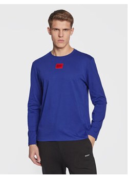 Hugo Longsleeve 50482095 Niebieski Regular Fit ze sklepu MODIVO w kategorii T-shirty męskie - zdjęcie 168675292