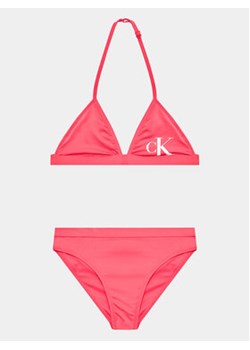 Calvin Klein Swimwear Strój kąpielowy KY0KY00028 Różowy ze sklepu MODIVO w kategorii Stroje kąpielowe - zdjęcie 168675441