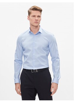 Calvin Klein Koszula K10K112299 Niebieski Slim Fit ze sklepu MODIVO w kategorii Koszule męskie - zdjęcie 168675804
