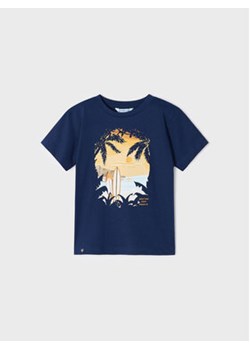 Mayoral T-Shirt 3020 Granatowy Regular Fit ze sklepu MODIVO w kategorii T-shirty chłopięce - zdjęcie 168675912