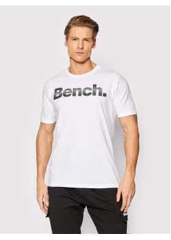 Bench T-Shirt Leandro 118985 Biały Regular Fit ze sklepu MODIVO w kategorii T-shirty męskie - zdjęcie 168676102