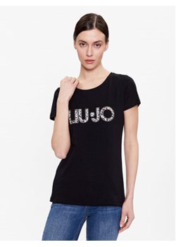 Liu Jo T-Shirt VA3025 J5003 Czarny Regular Fit ze sklepu MODIVO w kategorii Bluzki damskie - zdjęcie 168676372