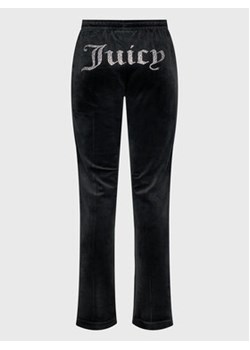 Juicy Couture Spodnie dresowe Tina JCAPW045 Czarny Regular Fit ze sklepu MODIVO w kategorii Spodnie damskie - zdjęcie 168676473