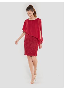 Swing Sukienka koktajlowa 77760410 Czerwony Regular Fit ze sklepu MODIVO w kategorii Sukienki - zdjęcie 168676503