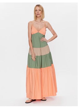 TWINSET Sukienka letnia 231LM2HBB Kolorowy Relaxed Fit ze sklepu MODIVO w kategorii Sukienki - zdjęcie 168676904