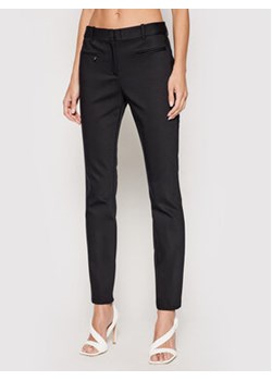 Tommy Hilfiger Spodnie materiałowe Marta 1M87647781 Czarny Slim Fit ze sklepu MODIVO w kategorii Spodnie damskie - zdjęcie 168677523