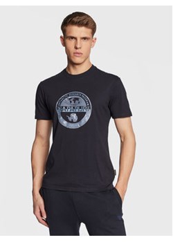 Napapijri T-Shirt S-Bollo NP0A4H9K Granatowy Regular Fit ze sklepu MODIVO w kategorii T-shirty męskie - zdjęcie 168677831