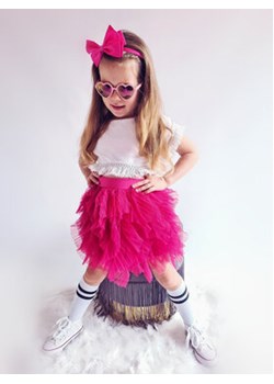 LaVashka Spódnica tiulowa 2F Różowy Regular Fit ze sklepu MODIVO w kategorii Spódnice dziewczęce - zdjęcie 168678010