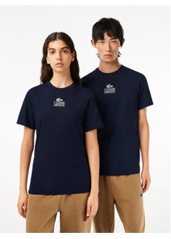 Lacoste T-Shirt TH1147 Granatowy Regular Fit ze sklepu MODIVO w kategorii T-shirty męskie - zdjęcie 168678054