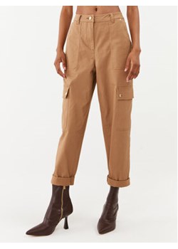 MICHAEL Michael Kors Spodnie materiałowe MF330GY3X6 Brązowy Relaxed Fit ze sklepu MODIVO w kategorii Spodnie damskie - zdjęcie 168678202