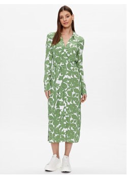 United Colors Of Benetton Sukienka koszulowa 43UEDV02X Zielony Regular Fit ze sklepu MODIVO w kategorii Sukienki - zdjęcie 168678314