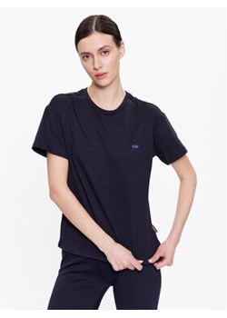 Napapijri T-Shirt S-Nina NP0A4H87 Granatowy Regular Fit ze sklepu MODIVO w kategorii Bluzki damskie - zdjęcie 168678804