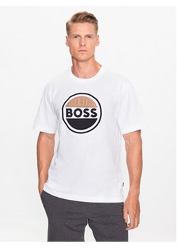 Boss T-Shirt 50496223 Biały Regular Fit ze sklepu MODIVO w kategorii T-shirty męskie - zdjęcie 168678830