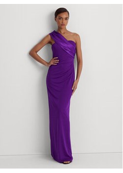 Lauren Ralph Lauren Sukienka wieczorowa 253918992002 Fioletowy Regular Fit ze sklepu MODIVO w kategorii Sukienki - zdjęcie 168678850