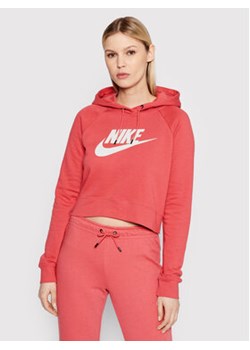 Nike Bluza Sportswear Essential CJ6327 Różowy Loose Fit ze sklepu MODIVO w kategorii Bluzy damskie - zdjęcie 168679354