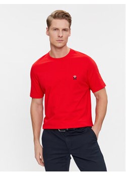 Tommy Hilfiger T-Shirt Small Imd MW0MW30054 Czerwony Regular Fit ze sklepu MODIVO w kategorii T-shirty męskie - zdjęcie 168679594