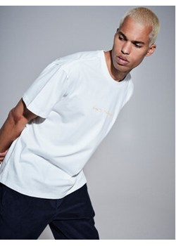 Solid T-Shirt 21108030 Biały Regular Fit ze sklepu MODIVO w kategorii T-shirty męskie - zdjęcie 168680133