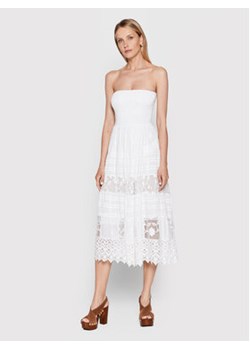 Iconique Sukienka letnia Gaia IC22 096 Biały Regular Fit ze sklepu MODIVO w kategorii Sukienki - zdjęcie 168680244