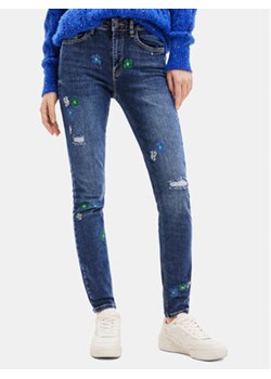 Desigual Jeansy 23WWDD17 Niebieski Slim Fit ze sklepu MODIVO w kategorii Jeansy damskie - zdjęcie 168680300