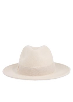 Tommy Hilfiger Kapelusz Limitless Chic Fedora AW0AW15298 Beżowy ze sklepu MODIVO w kategorii Kapelusze damskie - zdjęcie 168680830