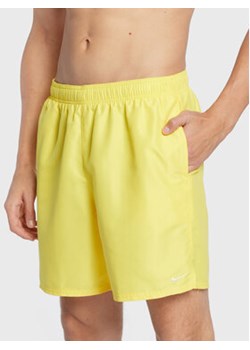 Nike Szorty kąpielowe Volley NESSA559 Żółty Regular Fit ze sklepu MODIVO w kategorii Kąpielówki - zdjęcie 168681643