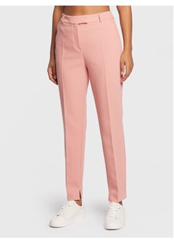 Comma Spodnie materiałowe 2121338 Różowy Slim Fit ze sklepu MODIVO w kategorii Spodnie damskie - zdjęcie 168682020