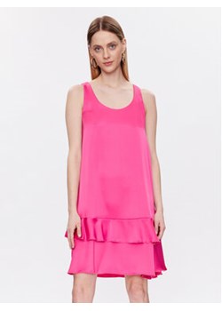 Liu Jo Beachwear Sukienka koktajlowa VA3101 T3416 Różowy Relaxed Fit ze sklepu MODIVO w kategorii Sukienki - zdjęcie 168682231