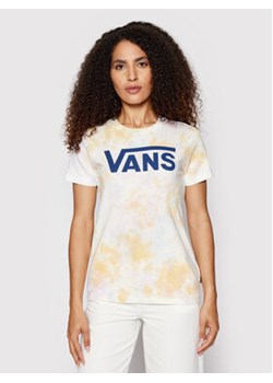 Vans T-Shirt Logo Wash Crew VN0A7RSB Kolorowy Regular Fit ze sklepu MODIVO w kategorii Bluzki damskie - zdjęcie 168682533